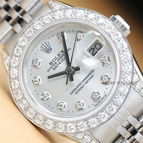 rolex diamond watch bezel|authentic rolex diamond bezels.